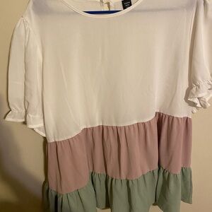Women's Color Block Top